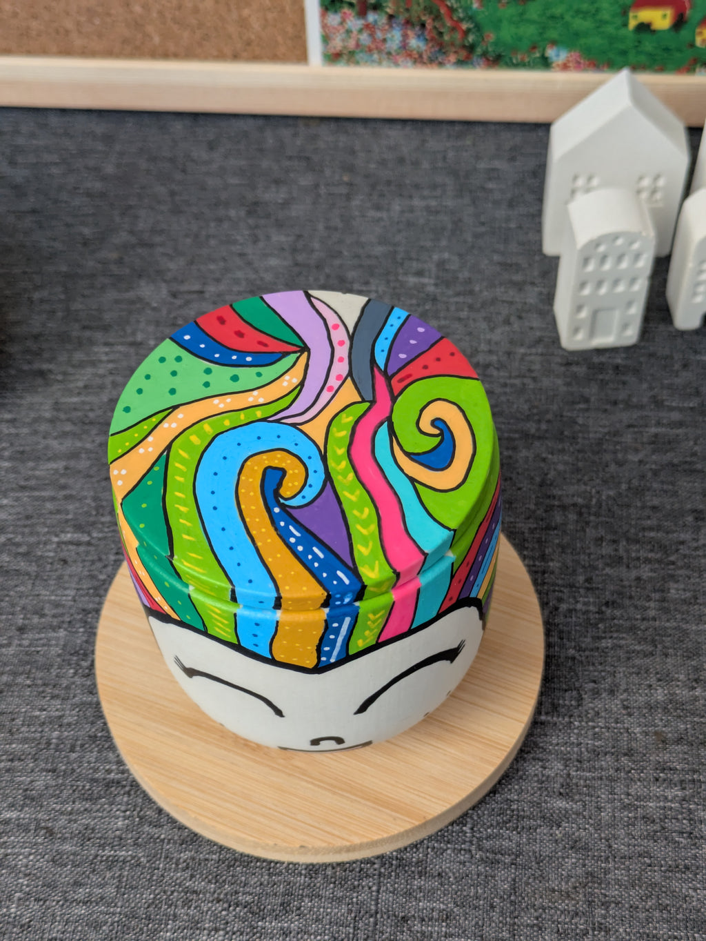 Rainbow Hair Externita Jar with 3 Refills