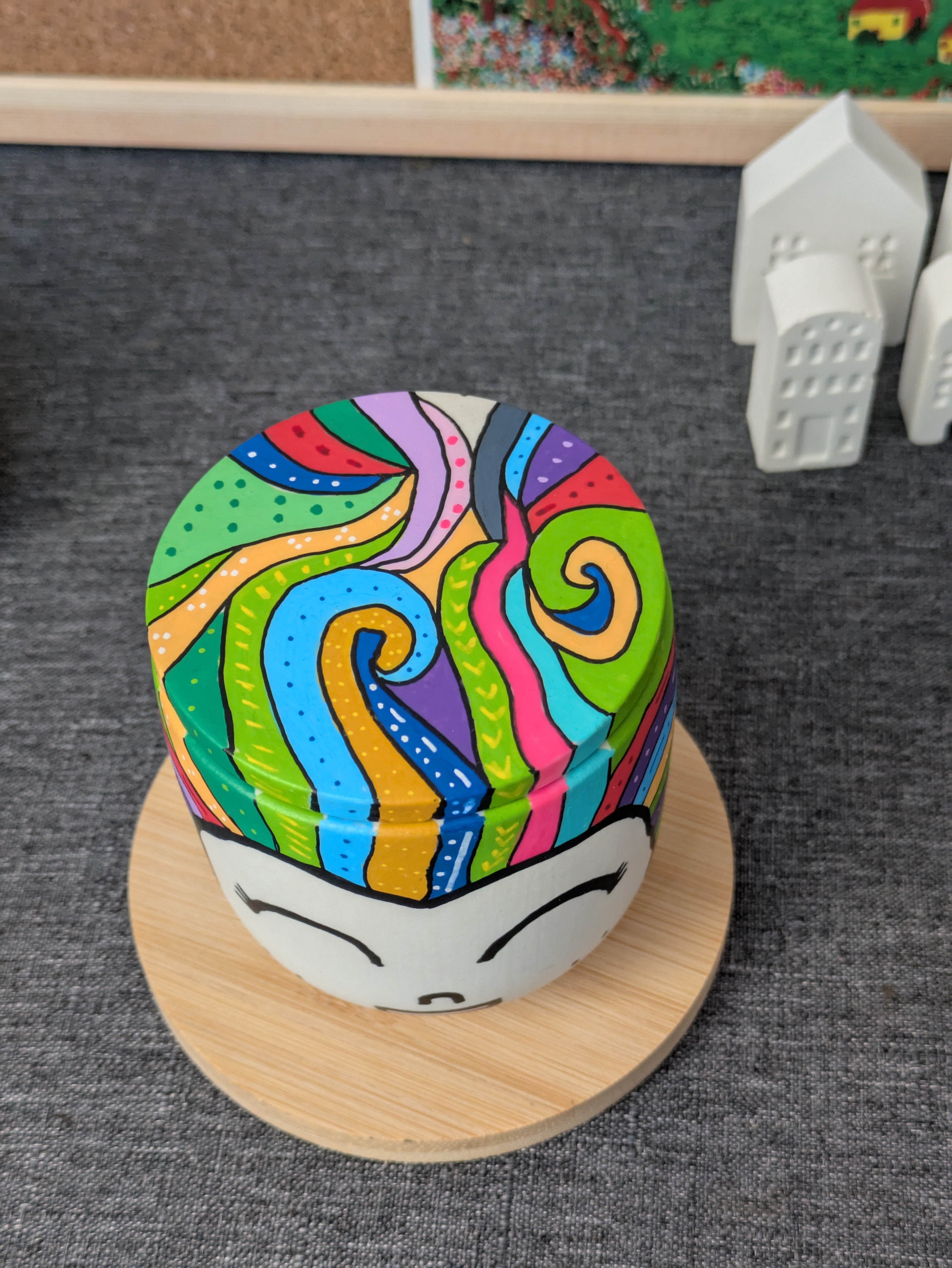 Rainbow Hair Externita Jar with 3 Refills