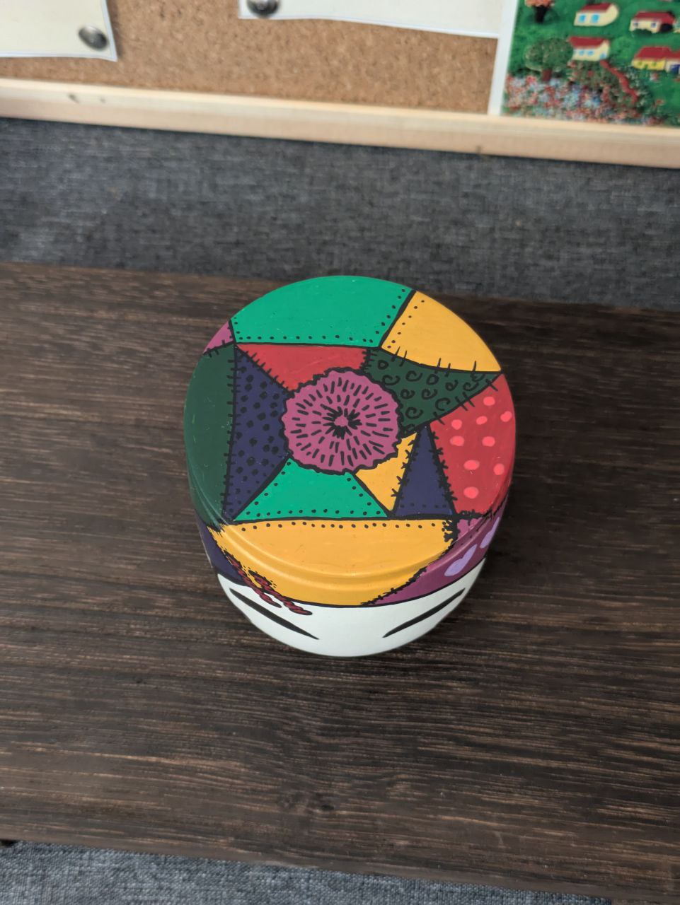 Goblincore Dark Patchwork Externita Jar with 3 Refills