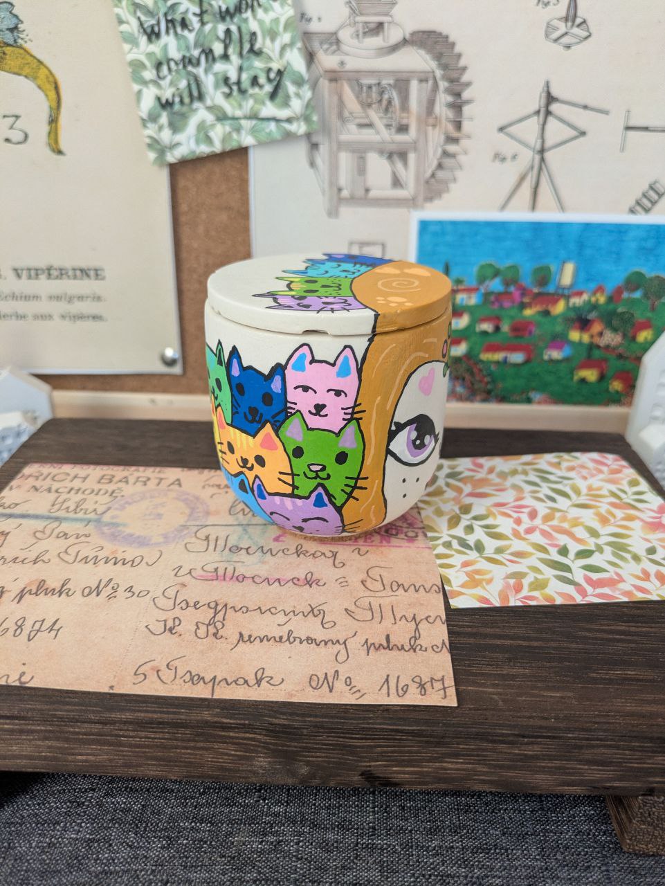 Kitty Paw Externita Jar with 3 Refills